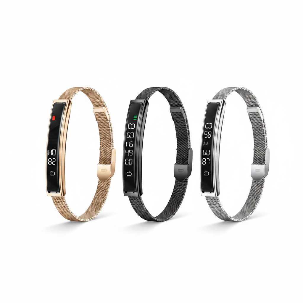 B3 Smart Band — Mesh Metal Strap