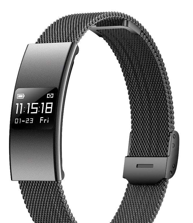 B9 Smart Band — Mesh Metal Strap
