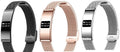 B8 Smart Band — Mesh Metal Strap