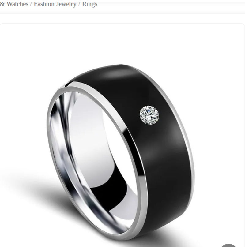 NFC Smart Ring – Multifunctional Health Tracker, Waterproof, Unisex